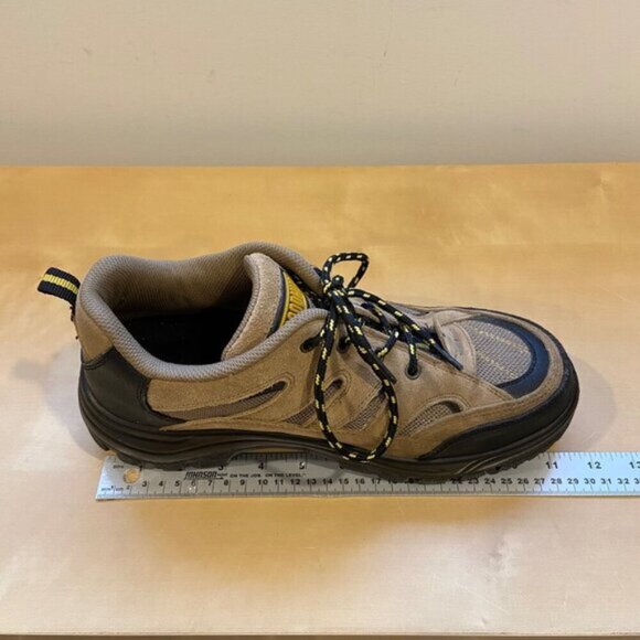 JB Goodhue Mens Hiking Shoes Size 8.5 Brown Black Suede Mesh size 9 ortopedic - Picture 11 of 13